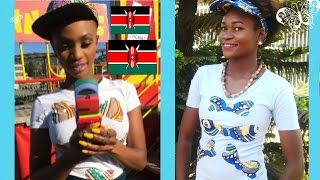 DIY tshirt with Bows African Print Inspired by Stella Mwangi [upl. by Hooke]