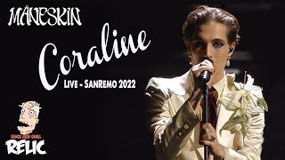 MANESKIN performs their song CORALINE LIVE with a full orchestra BEAUTIFUL [upl. by Lonier733]