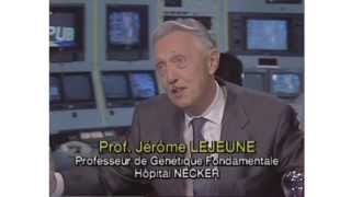 Rencontre avec le professeur Jérôme Lejeune  quotPourquoi êtesvous contre la pilule abortive quot [upl. by Siramed]