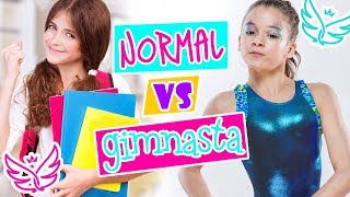 👧 NIÑA NORMAL VS GIMNASTA ACROBATA 😍  Grupo SILFIDES [upl. by Dearr589]