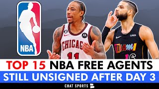 Top NBA Free Agents Available DeMar DeRozan Caleb Martin Still Unsigned In NBA Free Agency [upl. by Twyla]