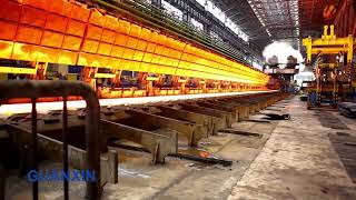 Steel plate manufacturing process [upl. by Kendry]