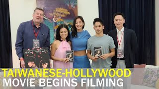 TaiwaneseHollywood movie begins filming in Taiwan  Taiwan News  RTI [upl. by Jorrie]