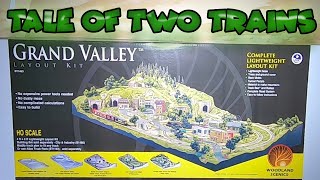 Woodland Scenics Gand Valley Layout Tale of Two Trains [upl. by Alfie]