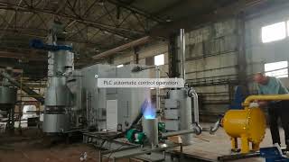 100KW biomass generator power plant Russian Project [upl. by Compton]