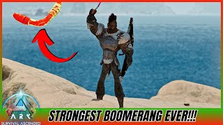 This Boomerang can Do EVERYTHING Ark Survival Ascended Omega Mod [upl. by Newhall104]