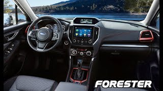 2019 Subaru Forester INTERIOR [upl. by Luella]