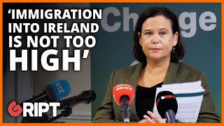 Sinn Féin says immigration into Ireland is NOT too high [upl. by Desma107]