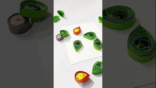 Easy quilling paper flower quilling art craft papercraft shorts viralvideo bts new card [upl. by Sophi20]