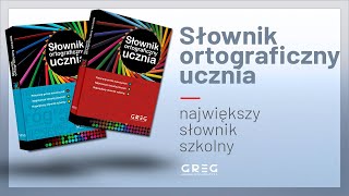 Słownik ortograficzny ucznia [upl. by Irrak878]