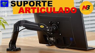 Suporte Articulado NB F80 É BOM Montagem Instalação Especificações Articulações [upl. by Cutty]