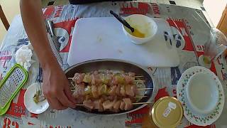 Brochette de poulet Citronné [upl. by Brade]