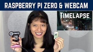 How to create a TimeLapse video on Raspberry Pi Zero W with a Webcam [upl. by Aleinad]