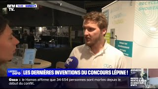 BFMTV  Foire de Paris les dernières inventions du concours Lépine  4 mai 2024 [upl. by Asilana]