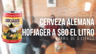 Cerveza alemana Hofjager EP73 [upl. by Einotna757]