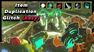 Easy infinite Item Duplication Glitch  Zelda Totk [upl. by Noevart]