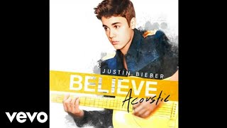 Justin Bieber  Take You Acoustic Official Audio [upl. by Gayla]