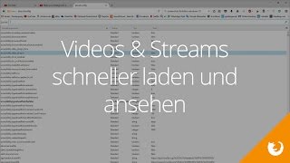 Streams  Video  Film SCHNELLER laden amp abspielen in Firefox [upl. by Rennerb317]