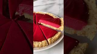 This Cranberry Curd Tart is an instant holiday classic food recipe baking [upl. by Weider]