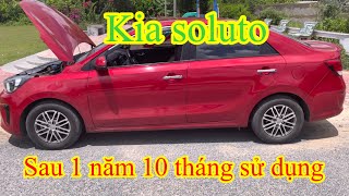 Review kia soluto sau 1 năm 10 tháng sử dụng tình trạng như thế nàobinbotv [upl. by Anerroc]