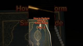 How to Perform Istikhara  Simple Guide istekhara islamicguidance [upl. by Amero]