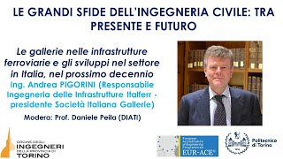 CICLO SEMINARI GRANDI SFIDE INGEGNERIA CIVILE  SEMINARIO ING PIGORINI [upl. by Yllor]