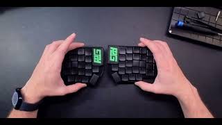 Lily58 Keyboard  Speed Build Wireless Low Profile [upl. by Ervin]