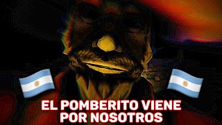 POMBERITO 🔵⚪🔵 JUEGO DE TERROR BIEN ARGENTINO pomberito gameplay COMPLETO [upl. by Jannery]