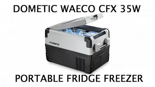 Dometic Coolfreeze CFX 35W Portable Compressor Fridge Freezer Cool Box camping campervans [upl. by Reichel749]