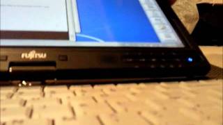 Unboxing of Fujitsu T901 Newest convertable model 2011 Internal part 1 [upl. by Redan]