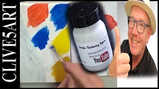 Thickening Gel Acrylic painting for beginners [upl. by Oiluj195]