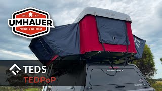 TEDS TEDPoP Roof Top Tent Setup amp Walkaround [upl. by Alyahs]