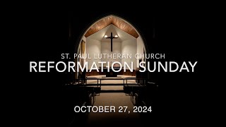 Reformation Sunday – Sermon [upl. by Laertnom]