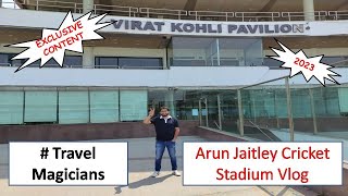 Arun Jaitley Cricket Stadium Delhi  Exclusive Content Vlog  Travel Magicians [upl. by Twelve]