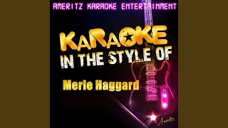 Movin On In the Style of Merle Haggard Karaoke Version [upl. by Pamella]