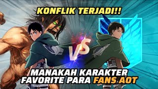 Eren vs Levi Battle Terbaik di Attack on Titan Siapa yang Akan Babak Belur MRI PanSos Kap short [upl. by Mayworm847]