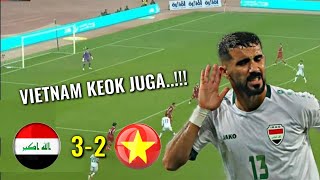 Live Vietnam Vs irak dengan skor akhir 32 hasil piala Asia 2024 terbaru hari ini [upl. by Aihc]