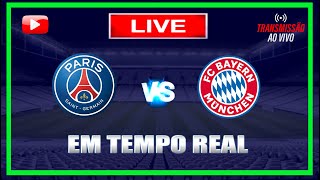 PSG X BAYERN AO VIVO  CHAMPIONS LEAGUE  ACOMPANHAMENTO DO JOGO   DICAS E PALPITES [upl. by Ennovaj]