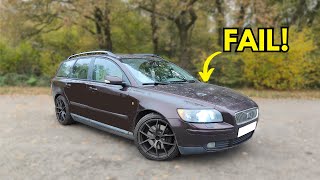 FIXING AND UGRAPDING MY VOLVO V50 FAIL [upl. by Nyltiak]