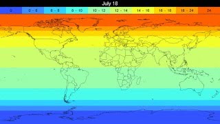 Day Length During The Year Hours [upl. by Elik310]