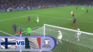 FINLAND vs FRANCE  FIFA 2022 World Cup Qualifier  Full Match Highlights [upl. by Aicnatsnoc268]