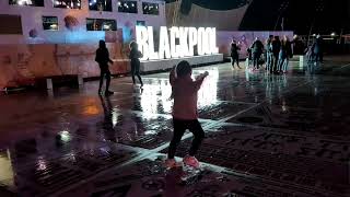 Looking At The Illuminations On The Prom In Blackpool [upl. by Kimmi18]