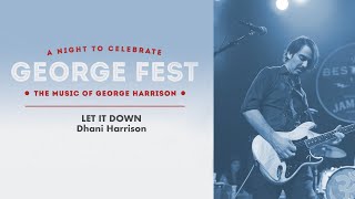 Dhani Harrison quotLet It Downquot Live at George Fest Official Live Video [upl. by Euqirdor]