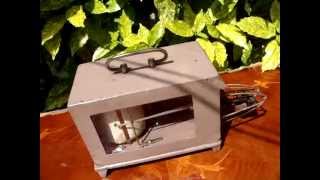 Vintage Old Antique BAROGRAPH  See Video [upl. by Enelyahs]