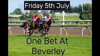 Friday One Bet Only At Beverley [upl. by Marshall754]