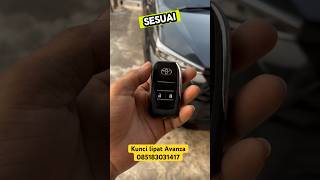 Kunci lipat mobil Avanza flipkey Toyota Avanza upgrade kunci mobil jadi kunci lipat [upl. by Lemyt]