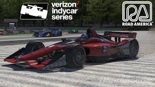 iRacing Verizon INDYCAR Series  Road America [upl. by Ezra]