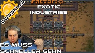 Factorio  Exotic Industries  Doppelt hält besser  68 Livestream 20082024 56 [upl. by Hurty386]