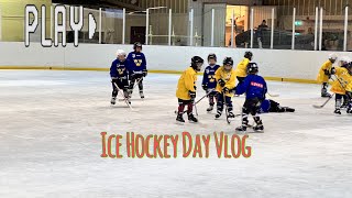 Stockholm Kids Activities  Ice Hockey  Sunday Vlog⛸️🏒🥅 [upl. by Lubin]