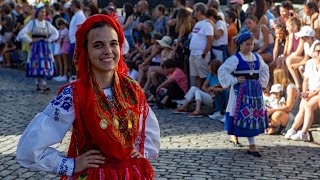 Romaria Festivities in Viana do Castelo Portugal [upl. by Arsuy218]